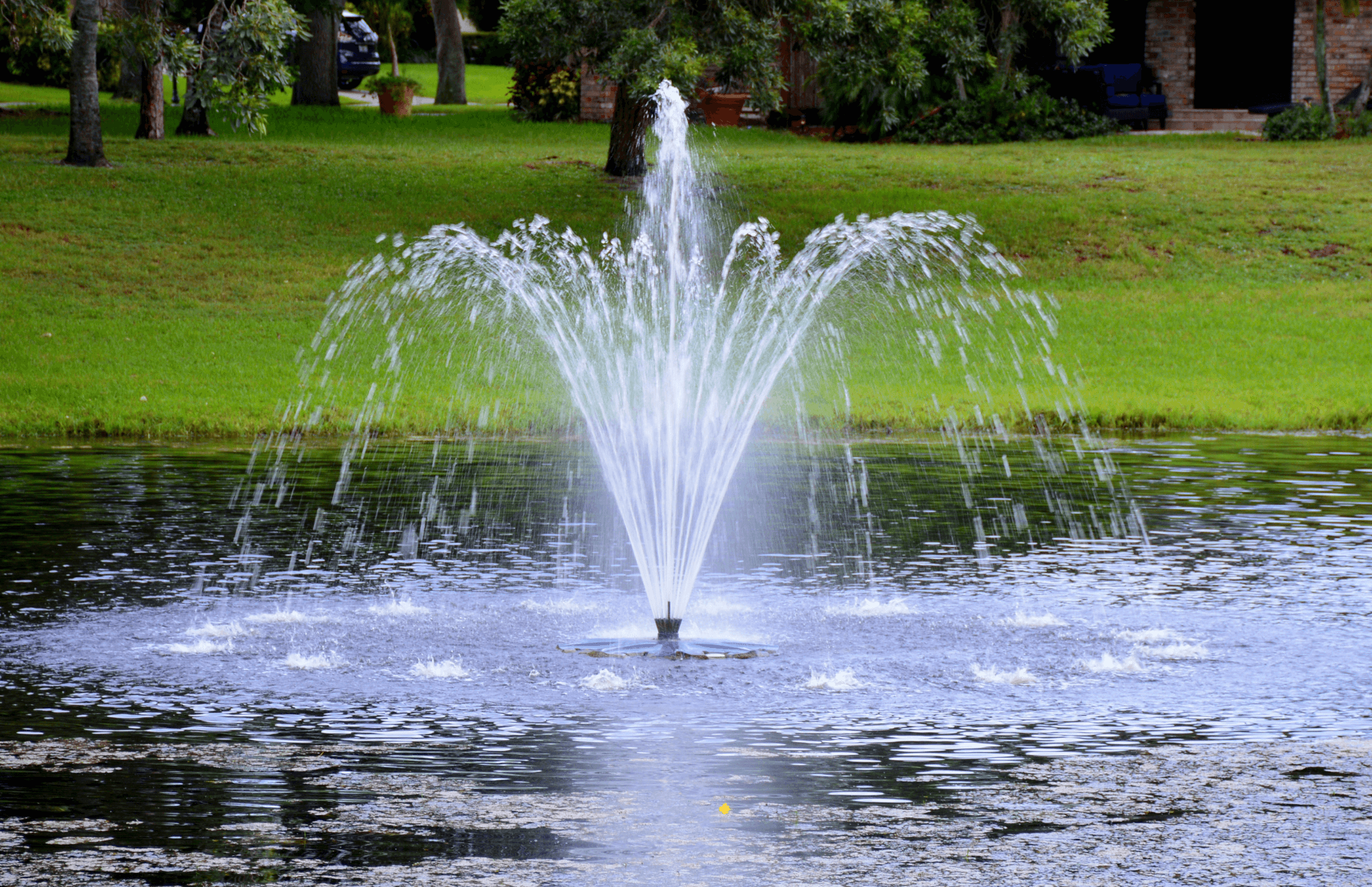 Fountain on Boca Raton Florida